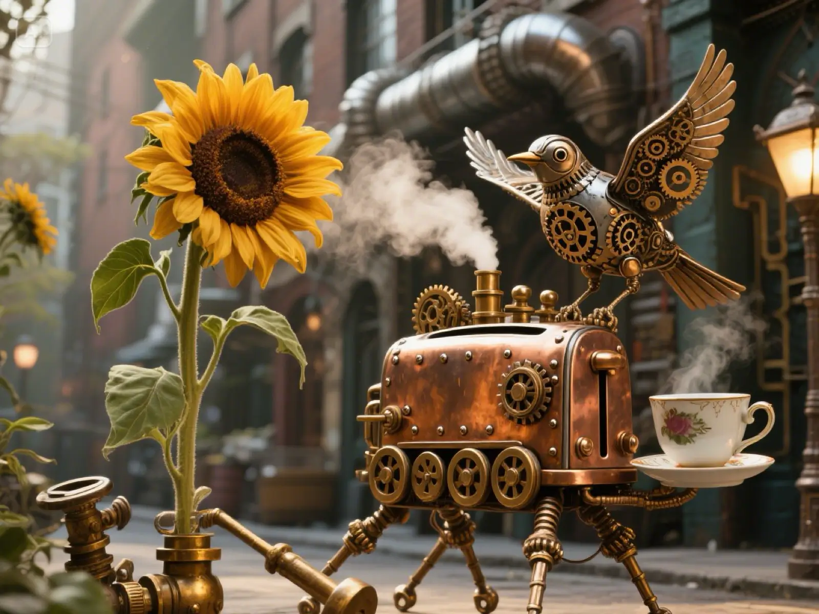 AI-generated image with a Gemini watermark — after